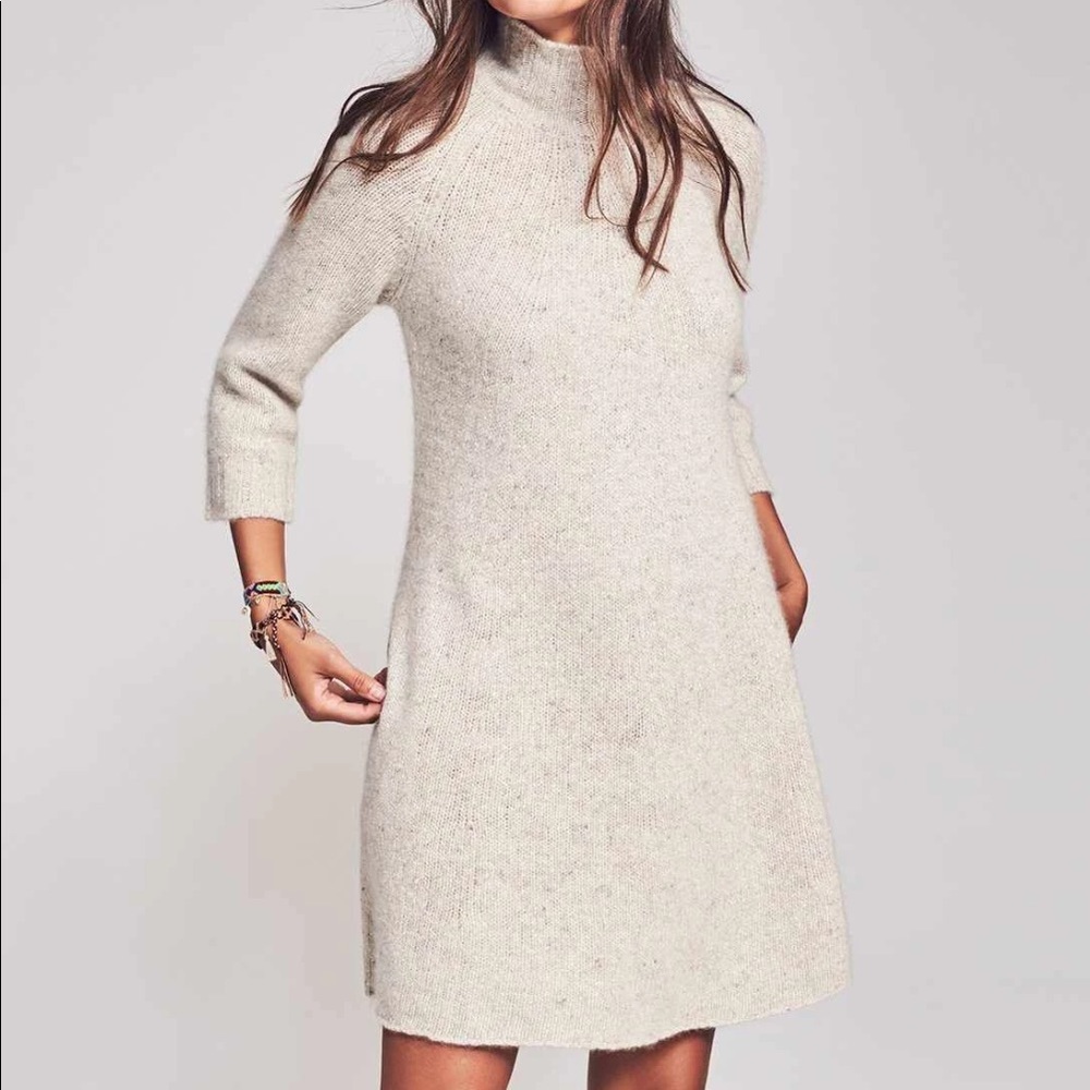 Faherty Cashmere Alice Sweater Dress